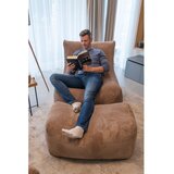 SLOWDOWN Krem vreća za sjedenje od bouclé tkanine Plus 100 Lounge – | shoptok.hr