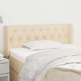  Uzglavlje s ušima krem 103x16x78/88 cm od tkanine | shoptok.hr