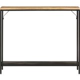  Konzolni stol 90x30x75 cm grubo masivno drvo manga i željezo | shoptok.hr