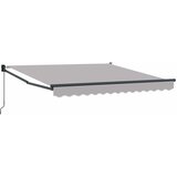 Nadstrešnica Svijetlo siva 300 x 250 cm Poliester | shoptok.hr
