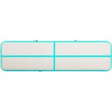  Strunjača na napuhavanje s crpkom 600 x 100 x 20 cm PVC zelena | shoptok.hr