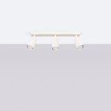 Nice Lamps Kremno bela stropna svetilka 6x45 cm Etna – | Shoptok.si