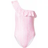 Hunkemöller Jednodijelni kupaći kostim 'Julia' roza / bijela