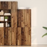vidaXL Visoki ormar staro drvo 70x42.5x185 cm konstruirano drvo | shoptok.hr