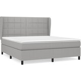  box spring s madracem svjetlosiva 160x200 cm tkanina | shoptok.hr