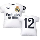 REAL MADRID Ukrasni 3D jastuk - klupska majica, 40 x 30 cm Slike