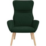  Stol za sproščanje temno zelen žamet, (20934900) | Shoptok.si