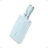 Anker powerbank Zolo 10000 mAh, 30W z vgrajenima kabloma USB-C + Lightning, modra A1680031 | Shoptok.si