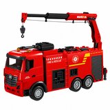 Vatrogasni kamion na daljinsko upravljanje HUINA 1362 u omjeru 1:18 - crveni | Shoptok.si