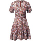 Trendyol Obleka modra / zelena / oranžna / pastelno rdeča / črna | Shoptok.si