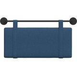  Držeće uzglavlje Zidne Jednobojno Plava 90 x 55 x 5 cm tkanina - Plava 80 cm bez LED svjetla | shoptok.hr