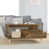  Stolić za kavu boja hrasta 90x49x45 cm konstruirano drvo | Eponuda.ba