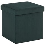 Mömax zaboj za sedenje cord -sb-, temno zelena | Shoptok.si