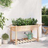  Vrtni saksija s policama 155x59x76 cm Odgovarajući drvo | shoptok.hr