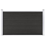 vidaXL Vrtna ograja WPC 180x105 cm siva | Shoptok.si