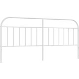 The Living Store kovinsko vzglavje belo 200 cm - vzglavje, (21418395) | Shoptok.si