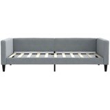  Dnevni krevet na razvlačenje svjetlosivi 90 x 190 cm od tkanine | shoptok.hr
