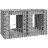 vidaXL Gabionske stupne košare 2 kom 50 x 50 x 60 cm željezne | shoptok.hr