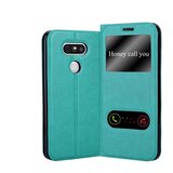 Cadorabo Ohišje, združljivo z LG G5 v mint turquoise - Zaščitni ovitek z magnetnim zapiranjem, stoječo funkcijo in 2 okencema za gledanje, (20551099) | Shoptok.si