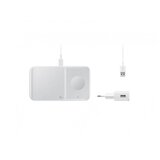 Samsung Original brezžična polnilna postaja 9w, brezžični polnilec ep-p4300twe duo pad bel | Shoptok.si
