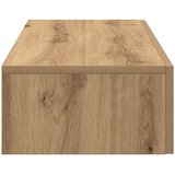 vidaXL Stenska polica s predali artisan hrast 80x33x17 cm inž. les, (5000200522) | Shoptok.si