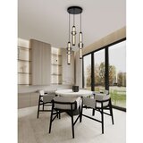 Nova Luce Siva staklena LED viseća svjetiljka s mogućnosti zatamnjivanja ø 38 cm Ulon – | shoptok.hr