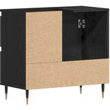  Ormar za Lavabo - Umivaonik Kupaonica Crni 65x33x60 cm Konstruirano drvo | shoptok.hr
