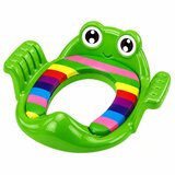 Toilet Seat Cover for Children Soft Seat with Handles Green | shoptok.hr