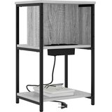  Noćni ormar 2 pcs Siva Sonoma 38 x 31 x 61 cm Konstruirano drvo | shoptok.hr