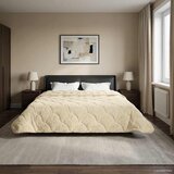 Zimska pokrivača Krema 200 x 220 cm Mikrofibra i teddy flis | Eponuda.com
