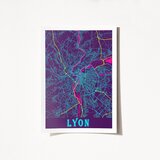 Wallity Poster Lyon-2062, 42x59,4 cm | ePonuda.com