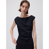 Reserved Bluza s naborima - mornarsko plava | shoptok.hr