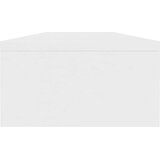  Stalak za monitor bijeli 100 x 24 x 13 cm konstruirano drvo | shoptok.hr