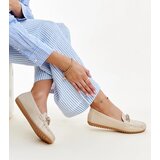 Gemre Beige moccasins adorned with rhinestones Adiba | shoptok.hr