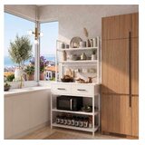 Hanah home Kuhinjska polica Frame White Cene