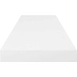  Plutajuća zidna polica visoki sjaj bijela 80x23,5x3,8 cm MDF | shoptok.hr