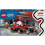 Lego City F1 Pitstop i ekipa sa Ferrari Formulom 60443 | Eponuda.ba