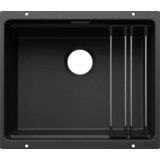 Blanco sudoper ETAGON 500-U SILGRANIT pribor inox nosači, bez InFino pribora - GRAFIT | shoptok.hr