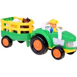 Traktor s prikolicom, farmer i set životinja | shoptok.hr