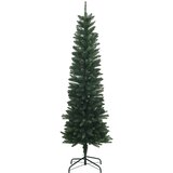  Umjetno usko božićno drvce s kuglicom 150 cm 150 LED lampica | shoptok.hr