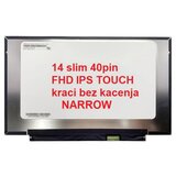  Ugradni led ekran za laptop 14 slim 40pin fhd ips touch kraci bez kacenja narrow ( 110825 ) | ePonuda.com