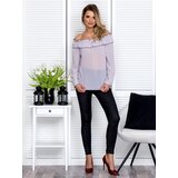 Italy Moda Blouse-MI-BZ-17322.17-gray | Shoptok.si