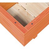  Vrtna sadilica voštano smeđe boje 90x40x26 5 cm od borovine | shoptok.hr