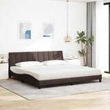  s madracem Hanko tamnosmeđi 200x200 cm od tkanine | shoptok.hr