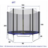 Winner Bike Trampoline TRAMBOLINA 183 cm | ePonuda.com