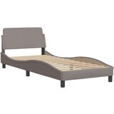  Okvir za krevet bez madraca smeđesivi 90x200cm od tkanine | shoptok.hr