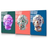 WALLXPERT dekorativna slika od kaljenog stakla (3 komada) uv 878 45 x 65 | ePonuda.com