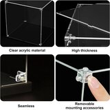 Generic 30 cm akrilna vitrina s črnim podstavkom | Shoptok.si