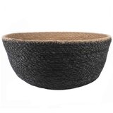  Saksija za biljke s ručkama 2 kom. Crna Ø 45 x 36 cm - Crna Ø 45 x 36 cm 2 | shoptok.hr