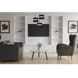 Visilica na sajli CORAL 3xE27/60W/230V crna/krom prečnik 45 cm | Eponuda.com